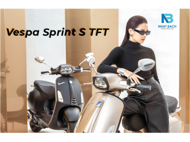 Đột phá công nghệ, ấn tượng thiết kế - Vespa Sprint S TFT