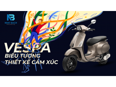 VESPA - Biểu tượng của thiết kế cảm xúc