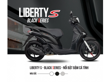 PIAGGIO VIỆT NAM RA MẮT PHIÊN BẢN MỚI LIBERTY S BLACK SERIES VỚI ĐIỂM NHẤN THIẾT KẾ MÀU ĐEN NỔI BẬT ĐẬM CÁ TÍNH