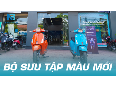 KHÁM PHÁ BỘ SƯU TẬP MÀU MỚI VESPA COLOR